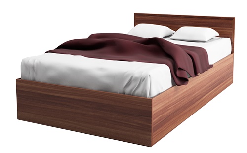 Кровать односпальная Вега ВМ-14 (СМ 120х200) комплектуется настилом ( 120х200 , ЛДСП , слива валлис , без подъемного мех. , без ящиков , без матраса (Хорошая мебель) ) Кровать односпальная Вега ВМ-14 (СМ 120х200) комплектуется настилом ( 120х200 , ЛДСП , слива валлис , без подъемного мех. , без ящиков , без матраса (Хорошая мебель) )