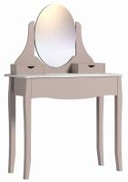 Стол туалетный Брауни (Brownie)-43 (лдсп, лдсп белый,  мокко, мокко-белый (Глазов) ) в Крыму от производителя в интернет магазине Планета Комфорта Стол туалетный Брауни (Brownie)-43 (лдсп, лдсп белый,  мокко, мокко-белый (Глазов) ) в Крыму от производителя