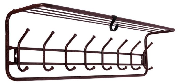 Вешалка с полкой 100 (медный антик  (Завод металлических изделий) )