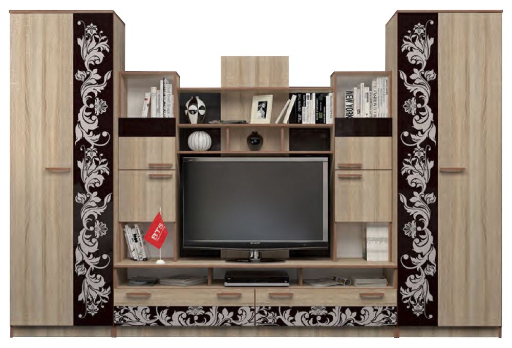 Фото Стенка Багира  в Крыму по цене 44 000 ₽ от производителя БТС, код товара 2000001531020 шт Фото Стенка Багира  от производителя БТС  в Крыму по цене 44 000 ₽