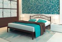 Кровать двуспальная Надежда (СМ 160х200) ламели в интернет магазине Планета Комфорта Фото metallicheskie-krovati кровать двуспальная надежда (см 160х200) ламели производитель Милсон