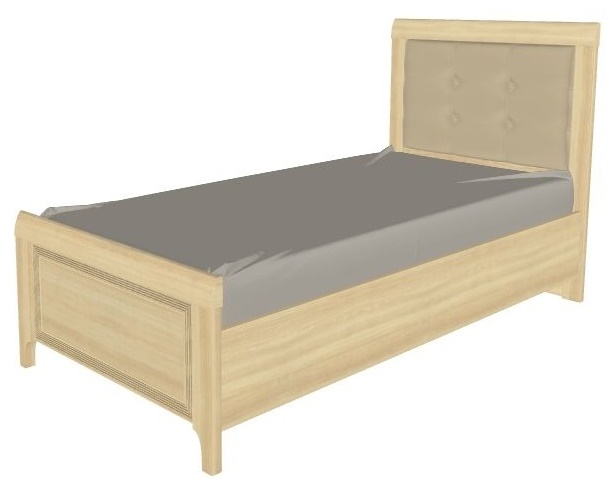 Фото Кровать односпальная Карина КР-1035 (СМ 90х190) с ламельным основанем в Крыму по цене 26 860 ₽ от производителя Лером, код товара 2000001459973, 2000001459980 шт Фото Кровать односпальная Карина КР-1035 (СМ 90х190) с ламельным основанем от производителя Лером в Крыму по цене 26 860 ₽