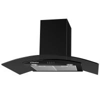 Вытяжка купольная Ancona plus (C) 90 (900х500хh500(980)) (Материал Металл/Стекло , Цвет Черный/Черный) в Крыму от производителя 
