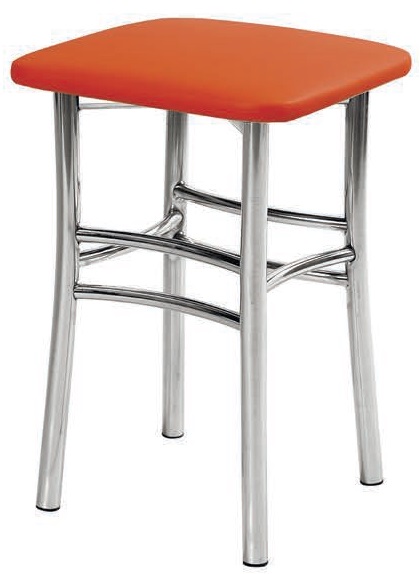 Фото Табурет Квадрат хром от производителя Мир стульев в Крыму по цене 2 020 ₽
