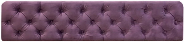 Мягкая спинка МС-02 (1860х64xh400) (Корпус ЛДСП/ткань , цвет фиолетовая) Мягкая спинка МС-02 (1860х64xh400) (Корпус ЛДСП/ткань , цвет фиолетовая)