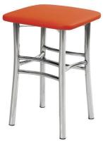 Табурет Квадрат хром ( Обивка стула:кожзам , хром, в ассортименте (Мир стульев) ) в Крыму от производителя 