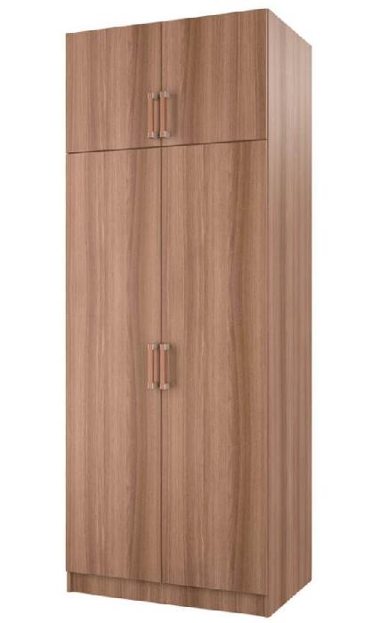 Шкаф с перегородкой (80) двухдверный (ясень шимо , ясень шимо ,(БТС)) Шкаф с перегородкой (80) двухдверный (ясень шимо , ясень шимо ,(БТС))