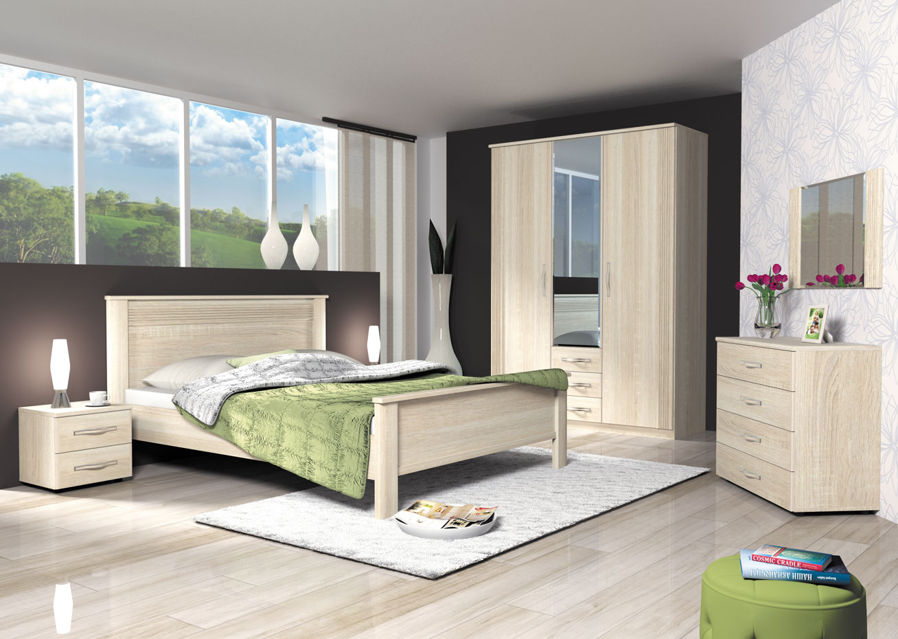 Фото Кровать односпальная Диана Д3б (СМ 120х200) без основания от производителя Заречье в Крыму по цене 12 960 ₽