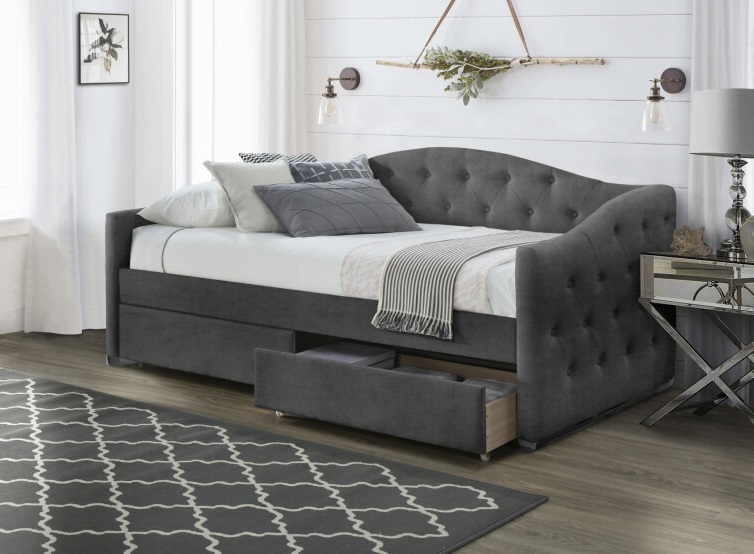 Фото Кровать односпальная Halmar Aloha (СМ 90х200) c ортопедическим основанием в Крыму по цене 54 950 ₽ от производителя Halmar , код товара  шт Фото Кровать односпальная Halmar Aloha (СМ 90х200) c ортопедическим основанием от производителя Halmar  в Крыму по цене 54 950 ₽