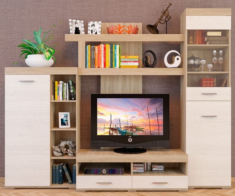 Фото Стенка Маэстро в Крыму по цене 17 000 ₽ от производителя Пирамида, код товара 2000001533321, 2000001533338, 2000001533345 шт Фото Стенка Маэстро от производителя Пирамида в Крыму по цене 17 000 ₽