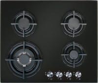 Варочная поверхность газовая 4-х комф. PG-611 (590х500) (Материал Стеклокерамика , Цвет Черный) в Крыму от производителя 