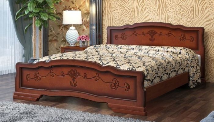 Кровать односпальная Карина-6 (СМ 120х200) без основания с универсальными царгами ( 120х200 , дерево/МДФ , орех , без подъемного мех. , без ящиков , без матраса (Браво-мебель) ) Кровать односпальная Карина-6 (СМ 120х200) без основания с универсальными царгами ( 120х200 , дерево/МДФ , орех , без подъемного мех. , без ящиков , без матраса (Браво-мебель) )