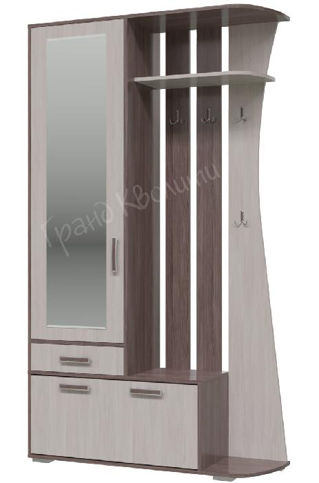 Прихожая Мокко (Цвет корпуса:бодега темный, цвет фасада:бодега светлый (Гранд Кволити) ) Прихожая Мокко (Цвет корпуса:бодега темный, цвет фасада:бодега светлый (Гранд Кволити) )