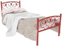 Кровать односпальная Ева Plus (СМ 90х190) трубка металл в интернет магазине Планета Комфорта Фото metallicheskie-krovati кровать односпальная ева plus (см 90х190) трубка металл производитель Милсон