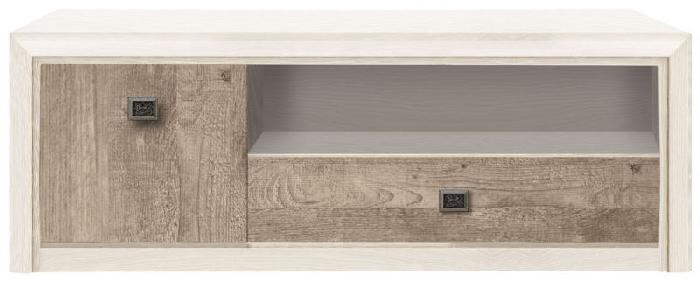 Тумба Коен RTV1D1S (ясень снежный, ясень снежный-сосна натуральная (Black Red White (БРВ)) ) Тумба Коен RTV1D1S (ясень снежный, ясень снежный-сосна натуральная (Black Red White (БРВ)) )