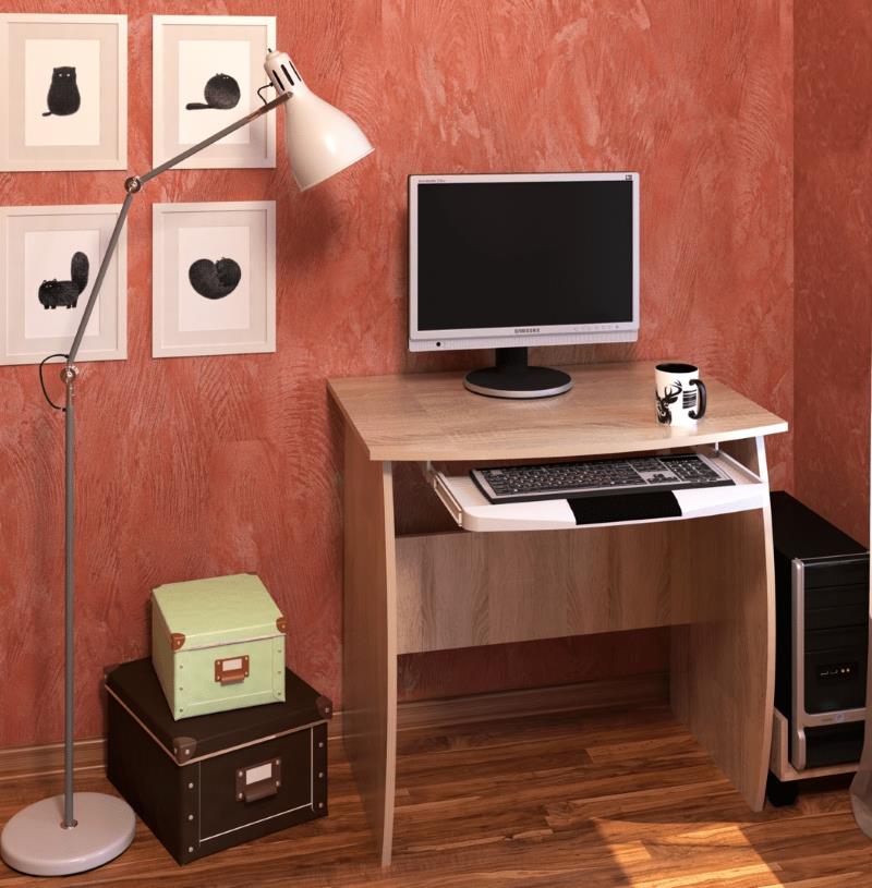 Фото Стол компьютерный КС-800 (без полки и подставки) в Крыму по цене 2 420 ₽ от производителя Бон-мебель, код товара 2000001196960, 2000001196977, 2000001196984 шт Фото Стол компьютерный КС-800 (без полки и подставки) от производителя Бон-мебель в Крыму по цене 2 420 ₽