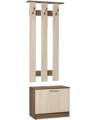 Фото Вешалка с тумбой малая Машенька в Крыму по цене 5 530 ₽ от производителя Мебель Маркет, код товара  шт Фото Вешалка с тумбой малая Машенька от производителя Мебель Маркет в Крыму по цене 5 530 ₽