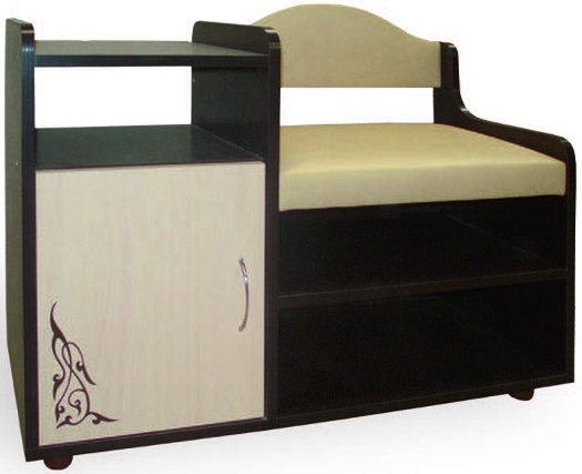 Фото Тумба универсальная для обуви ТУ-2 от производителя Комфортная мебель в Крыму по цене 4 460 ₽