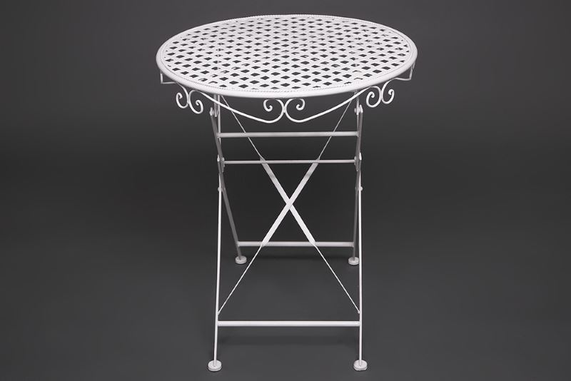 Фото Стол кованый складной Патио (Patio) в Крыму по цене 9 720 ₽ от производителя Tetchair, код товара  шт Фото Стол кованый складной Патио (Patio) от производителя Tetchair в Крыму по цене 9 720 ₽