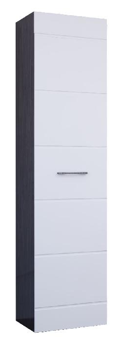 Пенал Ненси   (венге, белый глянец (Горизонт) ) Пенал Ненси   (венге, белый глянец (Горизонт) )