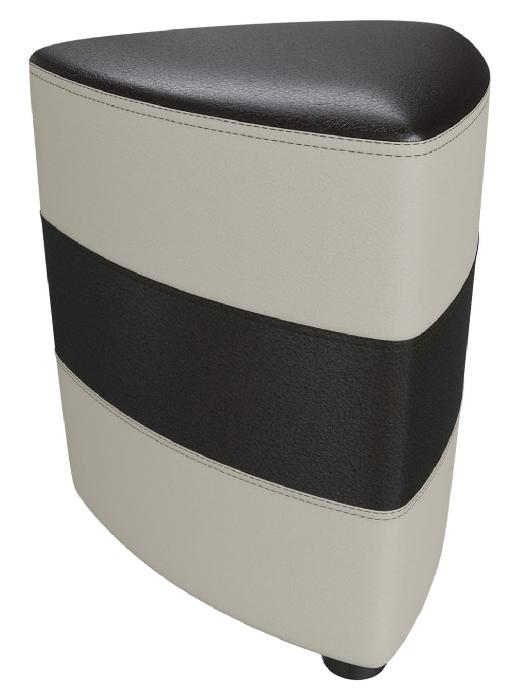 Банкетка Норд 6-5117 (кожзам, темно-коричневый-белый (Гранд Кволити) ) Банкетка Норд 6-5117 (кожзам, темно-коричневый-белый (Гранд Кволити) )