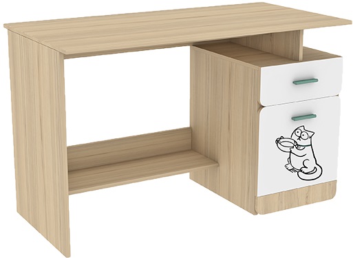 Фото Стол письменный Кот 17 от производителя Аквилон в Крыму по цене 9 240 ₽