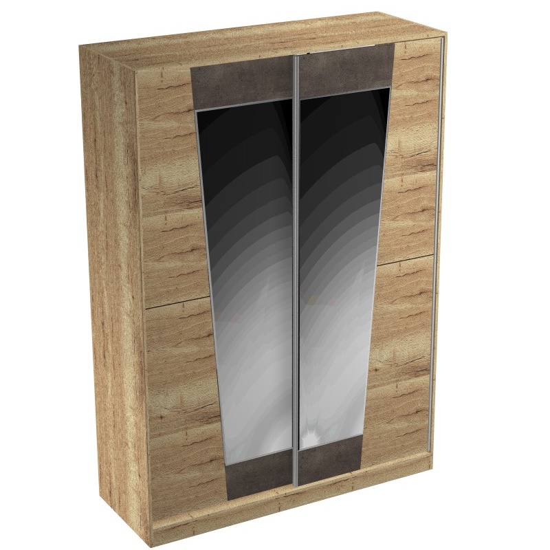 Фото Шкаф-купе Стреза (2 двери) в Крыму по цене 37 200 ₽ от производителя СБК, код товара 2000001668870 шт Фото Шкаф-купе Стреза (2 двери) от производителя СБК в Крыму по цене 37 200 ₽