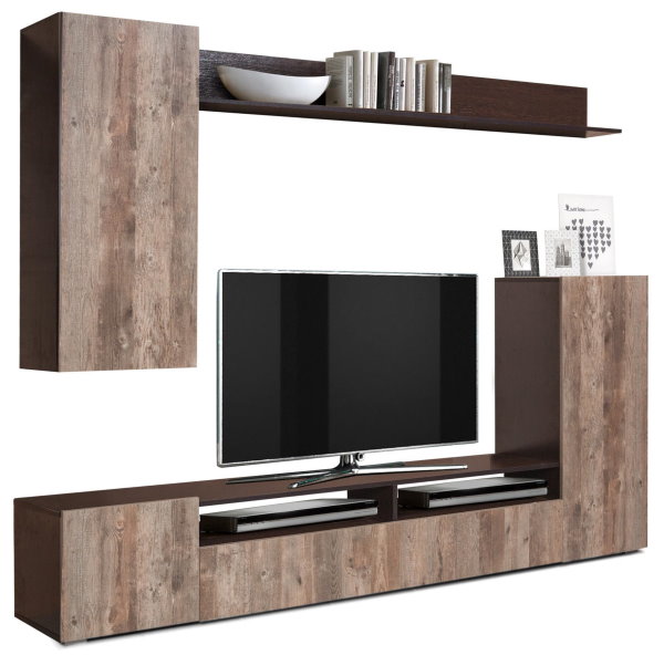 Шкаф МЦН Прага-3 (венге, кейптаун,(Олмеко)) Шкаф МЦН Прага-3 (венге, кейптаун,(Олмеко))