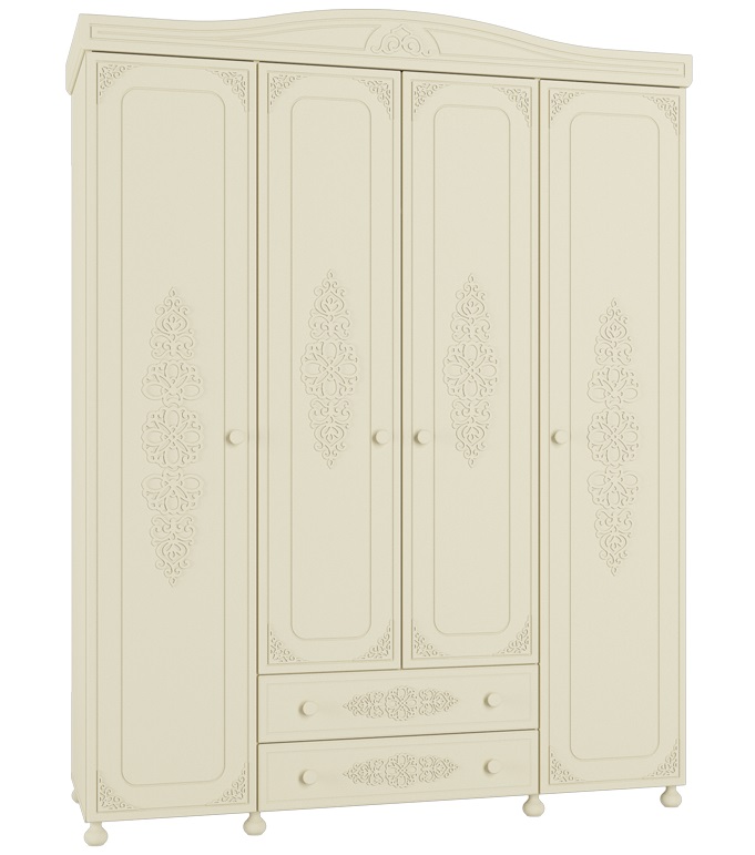 Фото Шкаф Ассоль плюс АС-28 (173) четырехдверный в Крыму по цене 71 310 ₽ от производителя Компасс, код товара 2000001543139, 2000001543146 шт Фото Шкаф Ассоль плюс АС-28 (173) четырехдверный от производителя Компасс в Крыму по цене 71 310 ₽