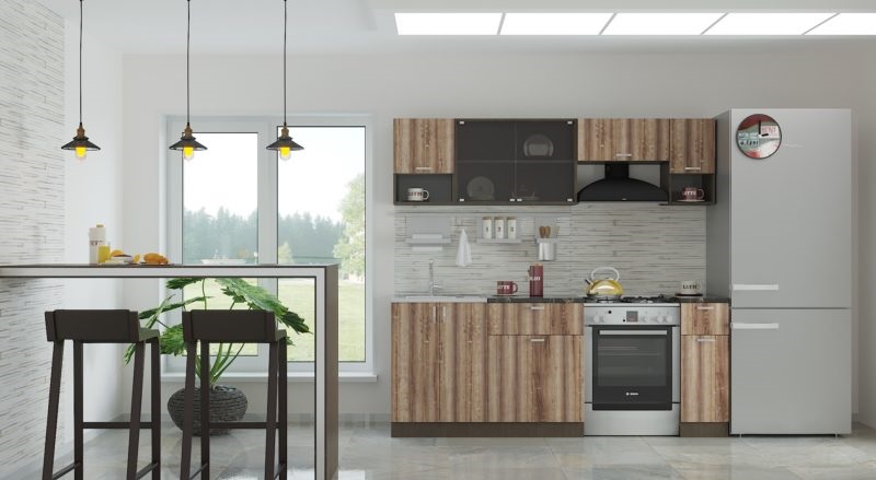 Фото Кухня Зара (2,1) в Крыму по цене 12 600 ₽ от производителя Интерьер-центр, код товара 2000001719220, 2000001719237 шт Фото Кухня Зара (2,1) от производителя Интерьер-центр в Крыму по цене 12 600 ₽