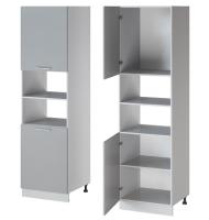 Кухня Бронкс пенал П-60 (белый, бетон,(Леко)) в Крыму от производителя в интернет магазине Планета Комфорта Кухня Бронкс пенал П-60 (белый, бетон,(Леко)) в Крыму от производителя