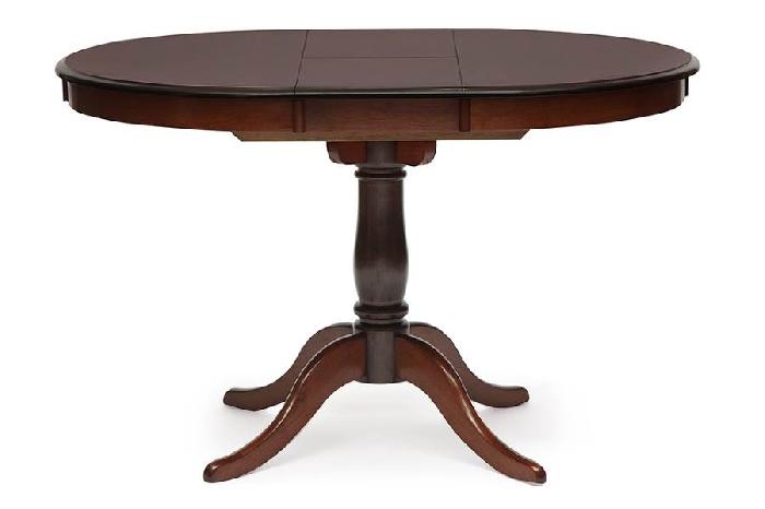 Стол обеденный Сиена (Siena) SA-T4EX (№4 массив дерева, мдф шпон-коричневый в рыжину (braun),  коричневый в рыжину (Tetchair) ) Стол обеденный Сиена (Siena) SA-T4EX (№4 массив дерева, мдф шпон-коричневый в рыжину (braun),  коричневый в рыжину (Tetchair) )