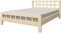 Кровать двуспальная Натали-5 (СМ 140х200) без основания с универсальными царгами в интернет магазине Планета Комфорта Фото derevyannye-krovati кровать двуспальная натали-5 (см 140х200) без основания с универсальными царгами производитель Браво-мебель