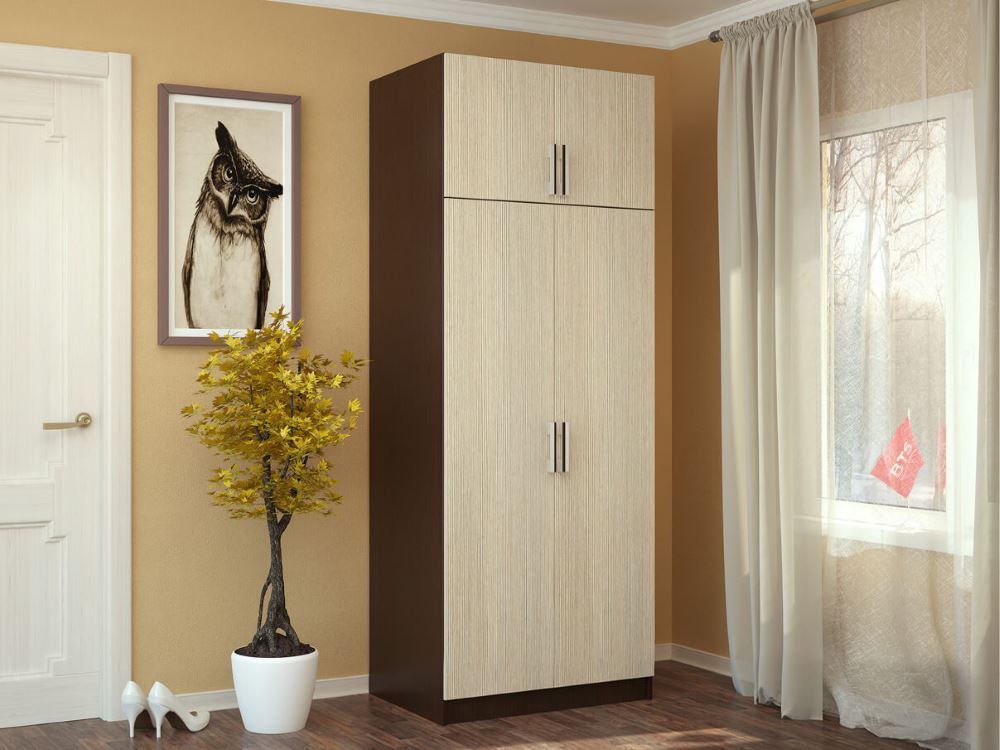 Фото Шкаф с перегородкой (80) двухдверный в Крыму по цене 10 220 ₽ от производителя БТС, код товара 2000001534700, 2000001534717 шт Фото Шкаф с перегородкой (80) двухдверный от производителя БТС  в Крыму по цене 10 220 ₽