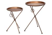 Набор столиков Secret de maison Dewi (mod M-5259 AB) (2 шт) (металл, металл-античная медь,  античная медь (Tetchair) ) в Крыму от производителя 