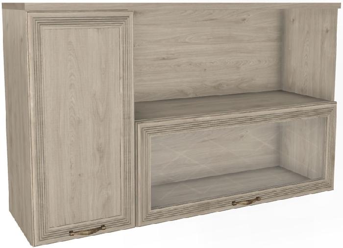 Антресоль Карина АН-1026 (гикори джексон светлый, гикори джексон светлый (Лером) ) Антресоль Карина АН-1026 (гикори джексон светлый, гикори джексон светлый (Лером) )