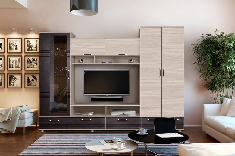 Фото Стенка Эдвард-2 в Крыму по цене 26 940 ₽ от производителя Диал, код товара 2000001532409 шт Фото Стенка Эдвард-2 от производителя Диал в Крыму по цене 26 940 ₽