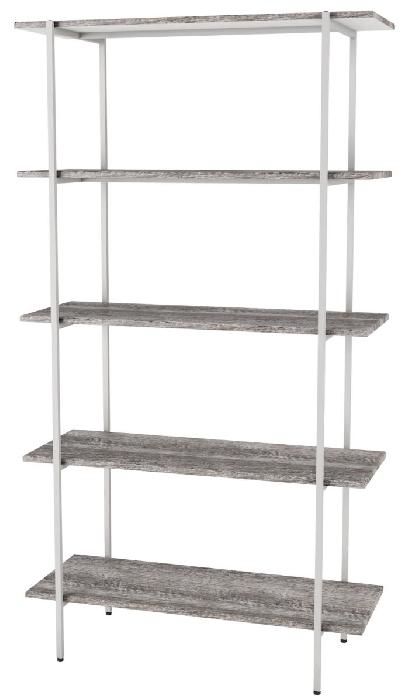 Стеллаж Атлантик 1645 (дуб графит-черный   (Калифорния) )