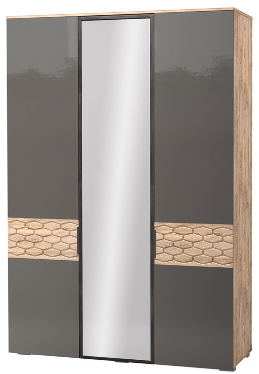 Фото Шкаф Дели 71 (149) трехдверный в Крыму по цене 57 780 ₽ от производителя Яна, код товара 2000001936023 шт Фото Шкаф Дели 71 (149) трехдверный от производителя Яна в Крыму по цене 57 780 ₽