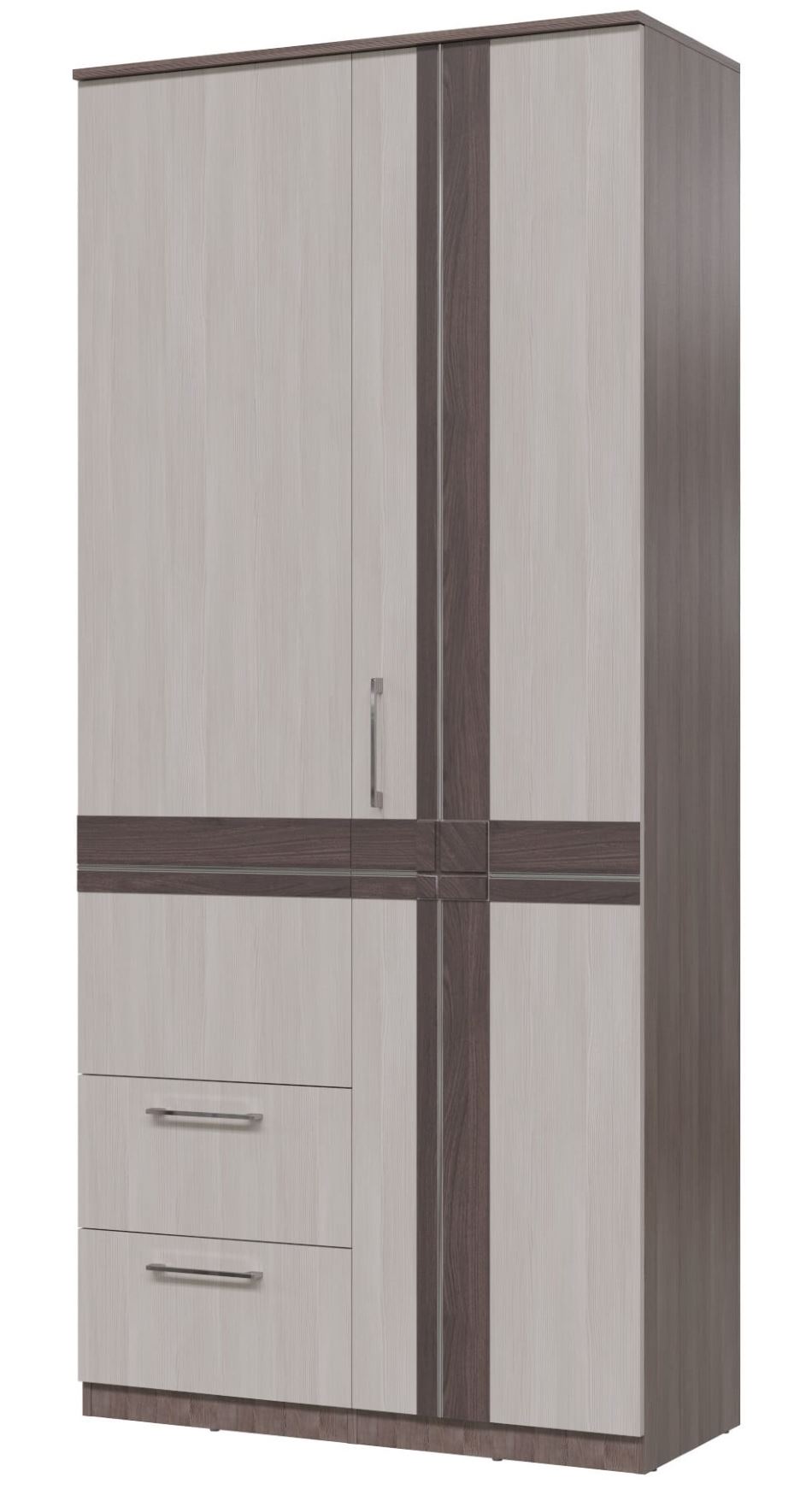 Фото Шкаф Презент (100) двухдверный в Крыму по цене 23 910 ₽ от производителя Гранд Кволити, код товара 2000001539309 шт Фото Шкаф Презент (100) двухдверный от производителя Гранд Кволити в Крыму по цене 23 910 ₽