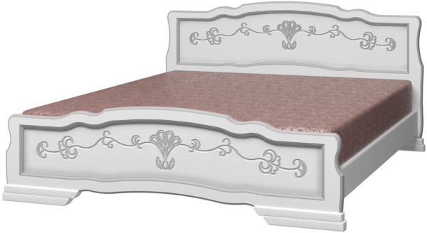 Фото Кровать двуспальная Карина-6 (СМ 180х200) без основания с универсальными царгами в Крыму по цене 19 430 ₽ от производителя Браво-мебель, код товара 2000002599678, 2000000870304, 2000001060070, 2000001146224 шт Фото Кровать двуспальная Карина-6 (СМ 180х200) без основания с универсальными царгами от производителя Браво-мебель в Крыму по цене 19 430 ₽