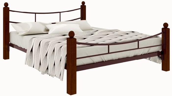 Кровать двуспальная София Lux Plus (СМ 140х200) трубка металл ( 140х200 , металл/дерево , медная шагрень , без подъемного мех. , без ящиков , без матраса (Милсон) ) Кровать двуспальная София Lux Plus (СМ 140х200) трубка металл ( 140х200 , металл/дерево , медная шагрень , без подъемного мех. , без ящиков , без матраса (Милсон) )