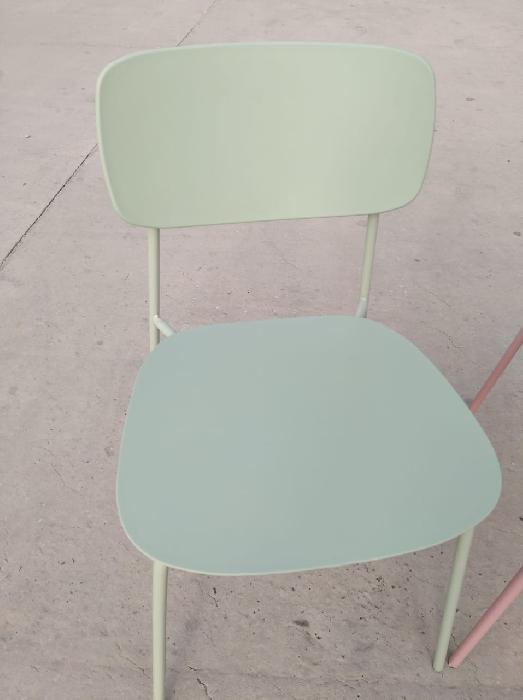 Стул GH-613 ( Обивка стула:пластик, мятный, мятный (La-alta) ) Стул GH-613 ( Обивка стула:пластик, мятный, мятный (La-alta) )