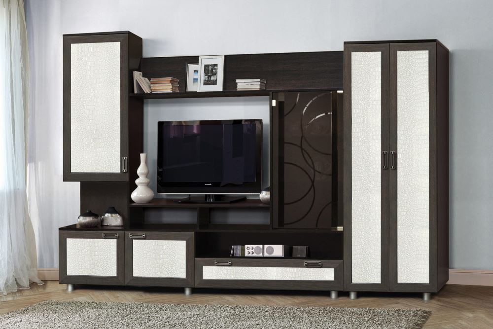 Фото Стенка Аллегро вар.№3 Кайман (Caiman) в Крыму по цене 20 400 ₽ от производителя Диал, код товара 2000001532300, 2000001532317 шт Фото Стенка Аллегро вар.№3 Кайман (Caiman) от производителя Диал в Крыму по цене 20 400 ₽