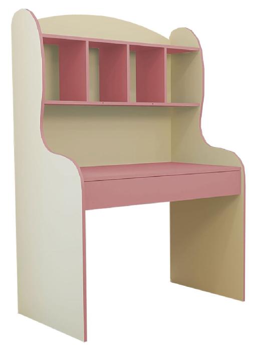 Стол рабочий Радуга  (лдсп, лдсп-фламинго,  бежевый (Горизонт) ) Стол рабочий Радуга  (лдсп, лдсп-фламинго,  бежевый (Горизонт) )