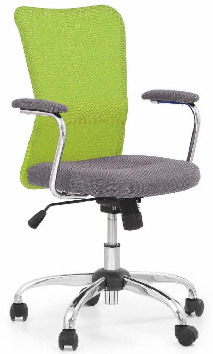 Кресло для персонала Halmar Andy (Материал обивки: ткань, цвет обивки: серый-зеленый (Halmar ) )