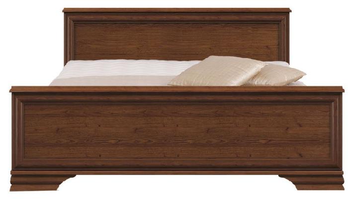 Кровать двуспальная Kentaki S320-LOZ (СМ 180х200) без основания ( 180х200 , ЛДСП/МДФ , каштан , без подъемного мех. , ящики в комплекте , без матраса (Black Red White (БРВ)) )