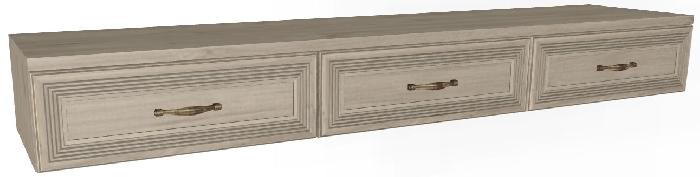 Антресоль Карина АН-1051 (гикори джексон светлый (Лером) ) Антресоль Карина АН-1051 (гикори джексон светлый (Лером) )