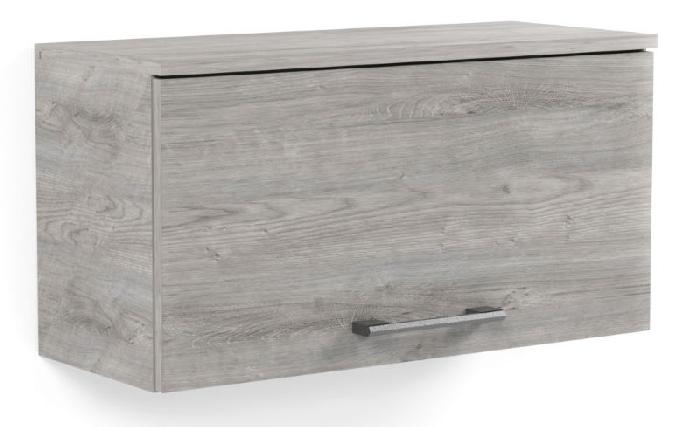 Шкаф-полка навесная Денвер Д-9 (риббек серый (СБК) )