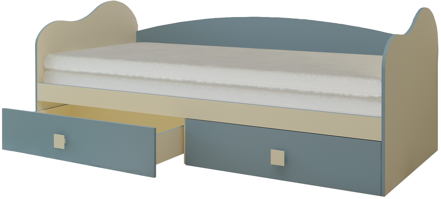 Фото Кровать-тахта Радуга (СМ 80х200) в Крыму по цене 13 460 ₽ от производителя Горизонт, код товара 2000000876238, 2000000876245 шт Фото Кровать-тахта Радуга (СМ 80х200) от производителя Горизонт в Крыму по цене 13 460 ₽